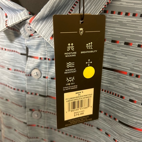 NWT Walter Hagen Golf Polo - Picture 3 of 5